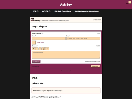 qna/faq screenshot