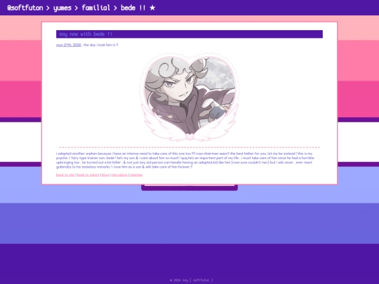 yumes/familial/bede screenshot