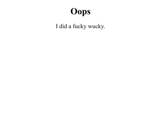 not_found screenshot
