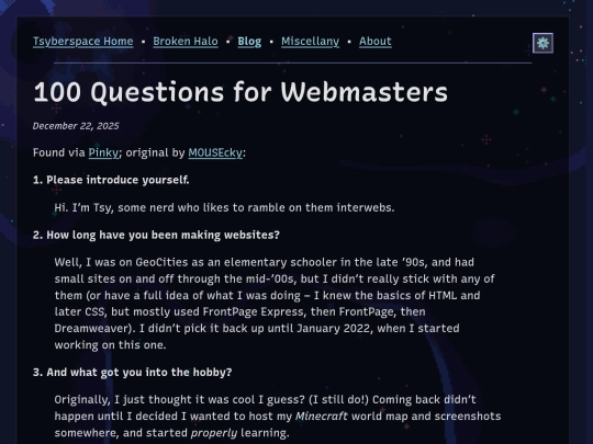 blog/2025/12-22-100-questions-for-webmasters screenshot