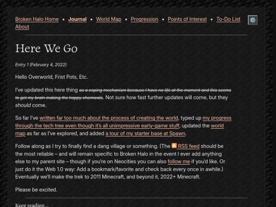 broken-halo/journal/2022/02-04-here-we-go screenshot