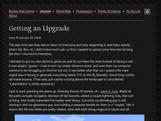 broken-halo/journal/2023/01-28-getting-an-upgrade screenshot