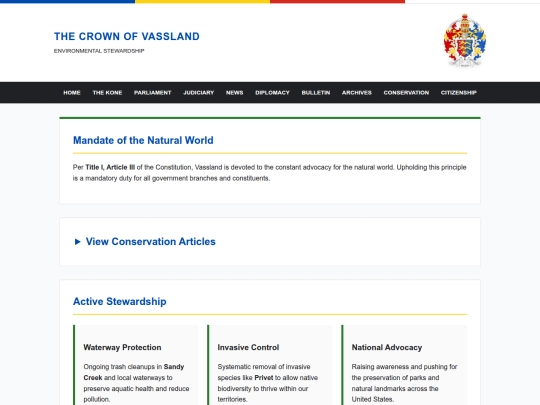 conservation screenshot