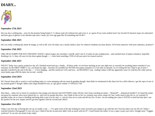 blog screenshot