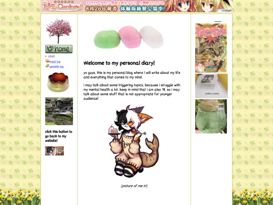blog screenshot