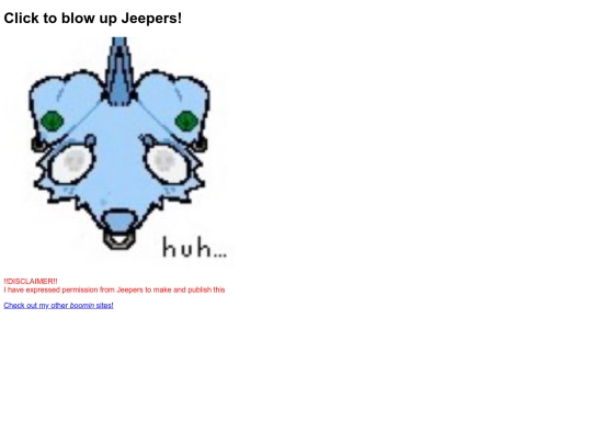 BlowUpJeepersSimulator/BlowUpJeepersSimulator screenshot