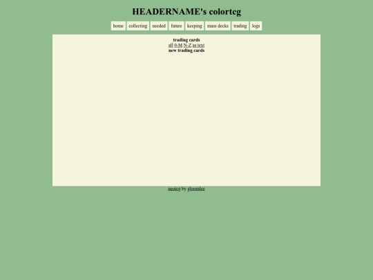 tradingcards screenshot