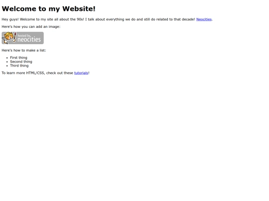 index screenshot