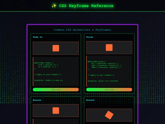 csskeyframereferencetool screenshot