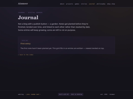 journal screenshot