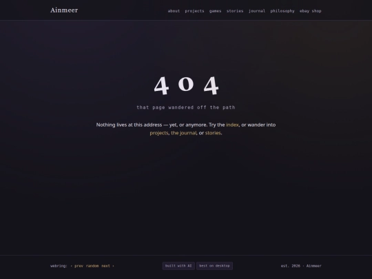 not_found screenshot