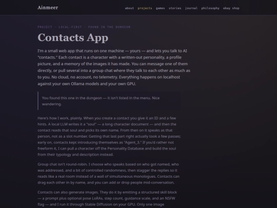 projects/contacts-app screenshot