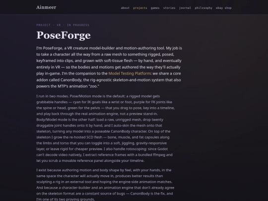 projects/poseforge screenshot