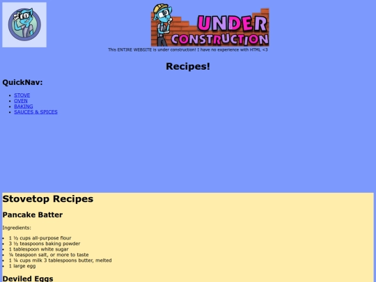 recipes screenshot