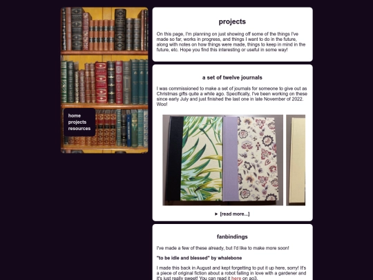 projects screenshot