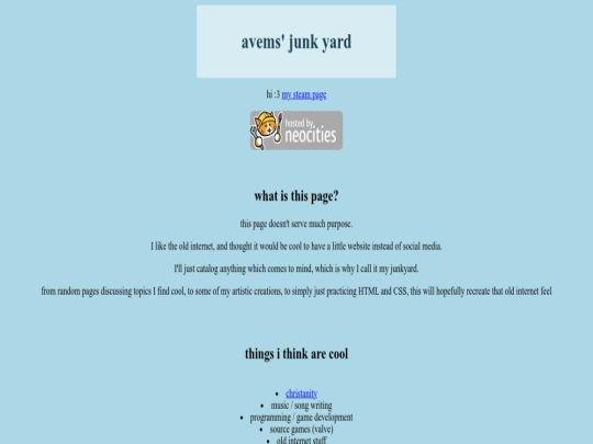 index screenshot