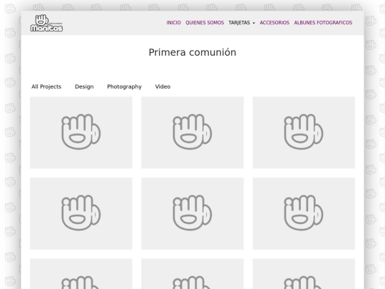tarjetas/primera-comunion screenshot