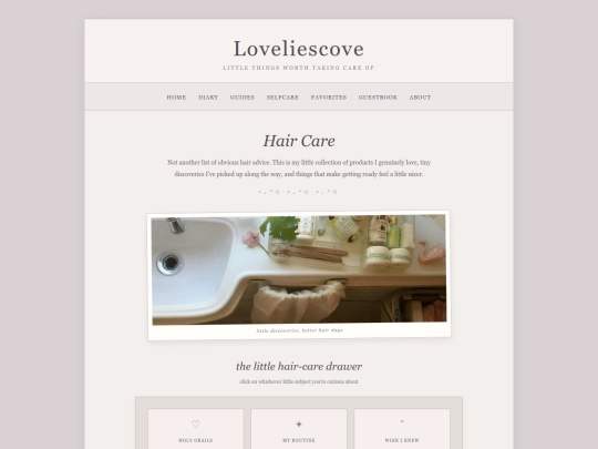 haircare screenshot