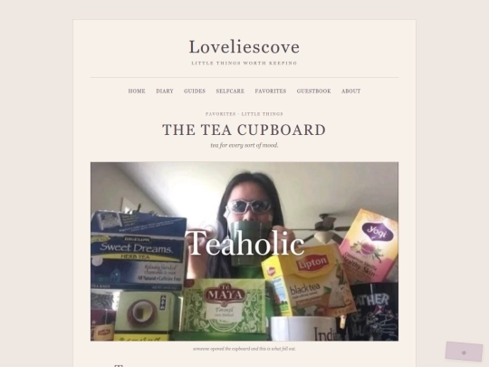 teacupboard screenshot