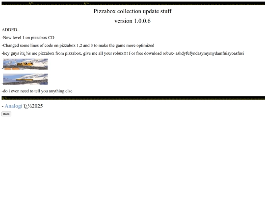 updates/1.0.0.6/Pizzabox collection update stuff screenshot
