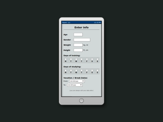 register screenshot