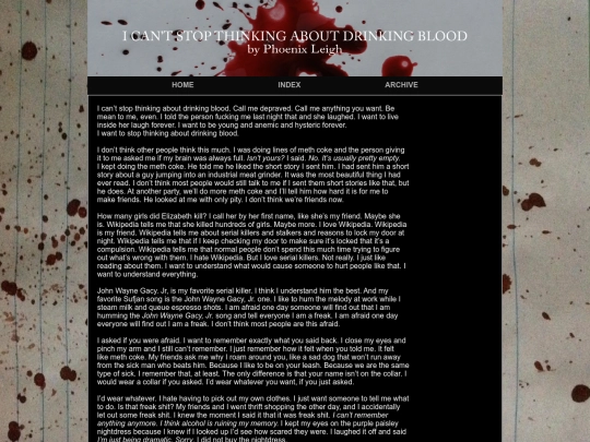 spring1/blood screenshot