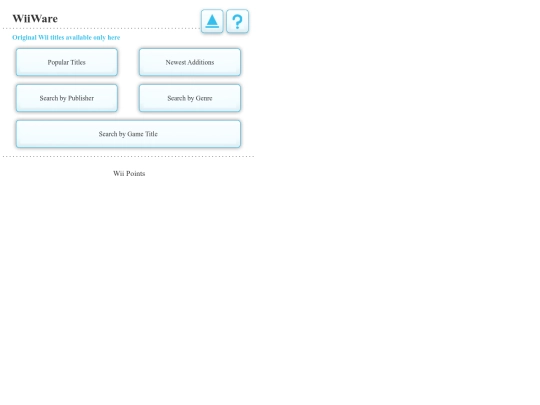 WiiWare screenshot