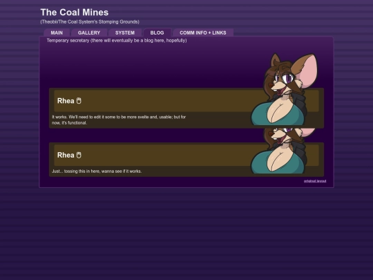 blog screenshot