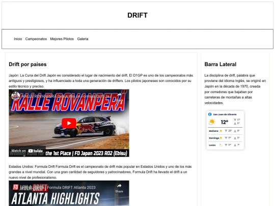 Campeonatos por paises screenshot