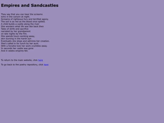 Poems/Empires-and-Sandcastles screenshot