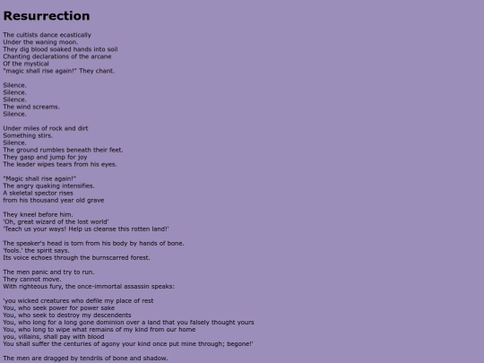 Poems/untitled-fantasy-project/Resurrection screenshot