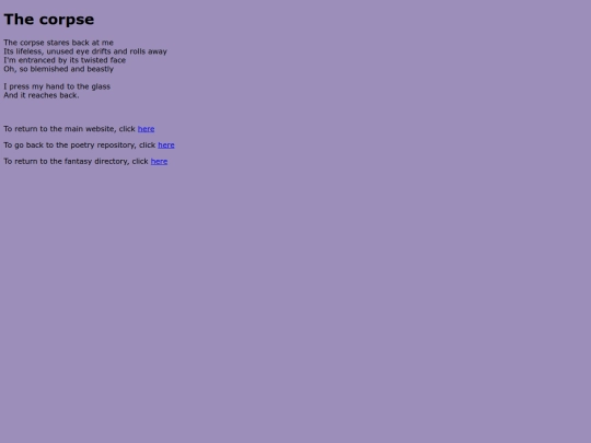 Poems/untitled-fantasy-project/the-corpse screenshot