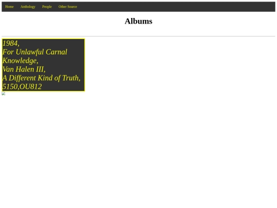 VanHalenAnthology screenshot