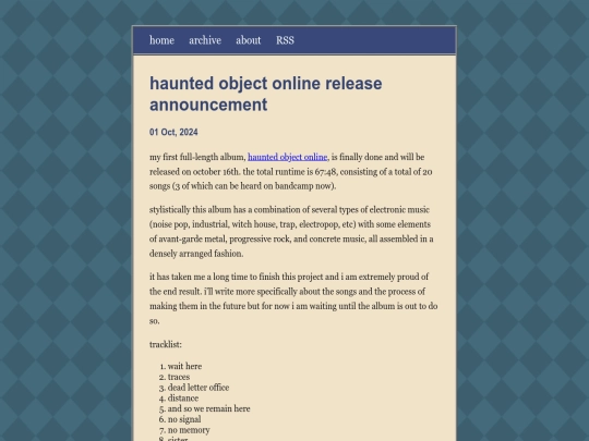 blog/posts/2024-10-01-haunted-object-online-release-announcement screenshot