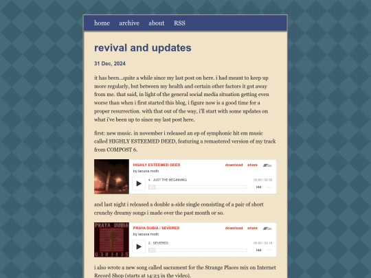 blog/posts/2024-12-31-revival-and-updates screenshot