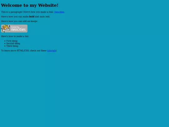 mysecondpage screenshot