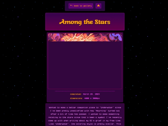 artgallery/amongthestars screenshot