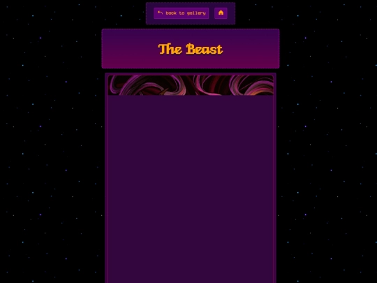 artgallery/thebeast screenshot