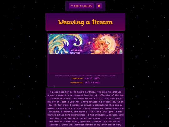 artgallery/weavingadream screenshot