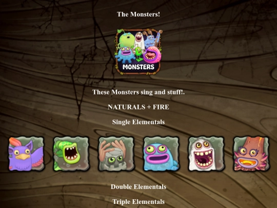 monsters screenshot