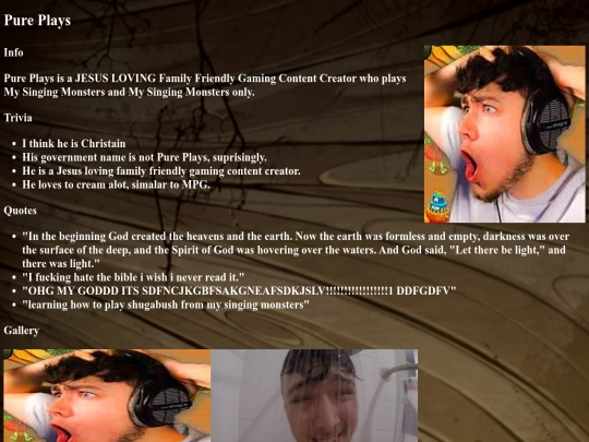 pureplays screenshot