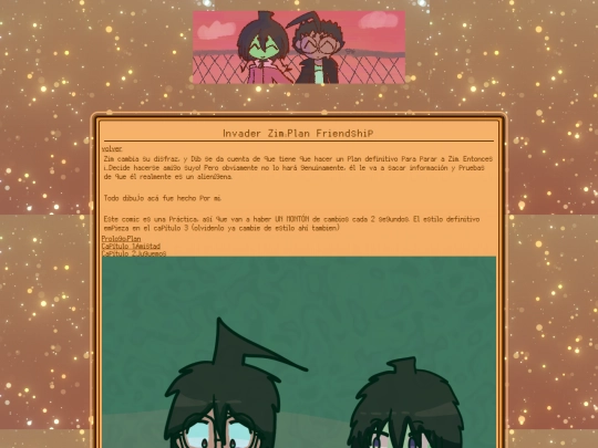 fanfic space/MEGA IZ PF/izpf_index screenshot