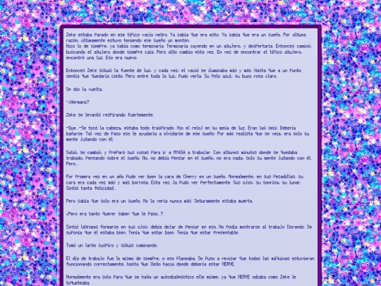 fanfic space/circuitos y memorias/capítulo 1 screenshot