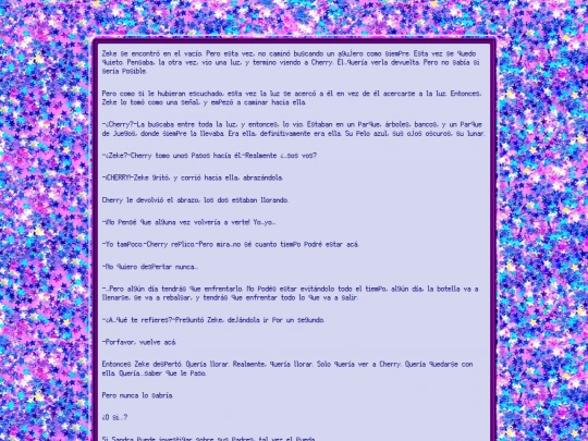 fanfic space/circuitos y memorias/capítulo 2 screenshot