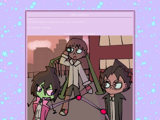 fanfic space/fanfic_index screenshot