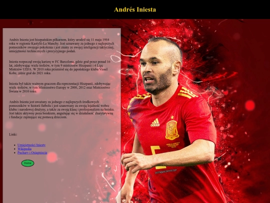Iniesta screenshot