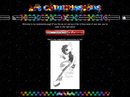 commissions screenshot
