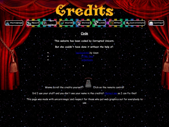 credits screenshot