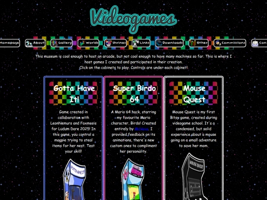 gallery-arcade screenshot