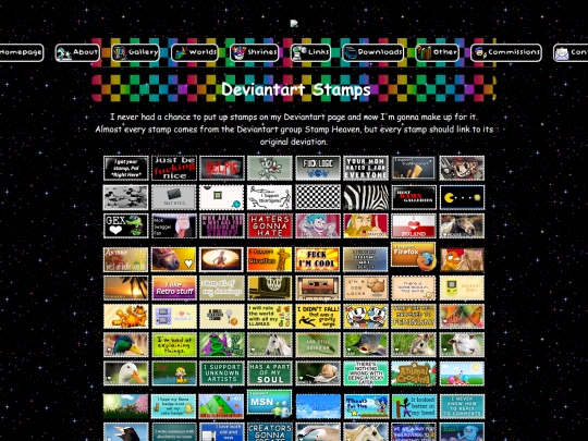 stamps screenshot